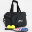 OEM luxury PU leather pickleball paddle bag  Carrying Case pickleball racket bag