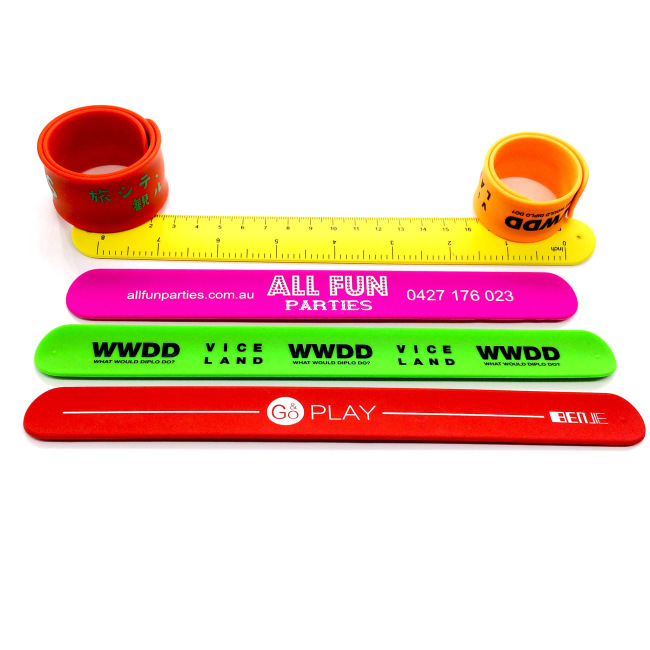 Pulseira Slap fabricante de pulseira de silicone personalizado anel de pressão de silicone impressão personalizada pulseiras de silicone logotipo personalizado