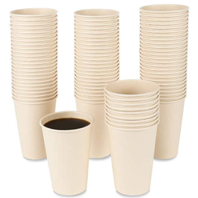 Vaso de rollo de papel y ventilador de vaso de papel para llevar vaso de papel