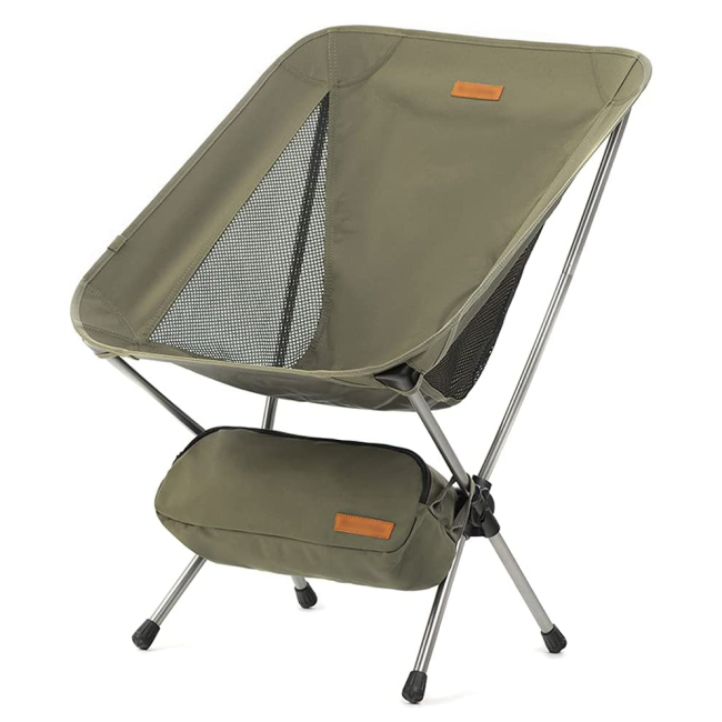 Nagyméretű összecsukható Hold szék Camping Összecsukható szék alumínium szék kültéri használatra