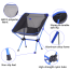 Oversized Large Folding Moon Chair Camping Foldable Chair Aluminum Chair Outdoor