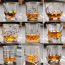 Old Fashioned Whiskey Glasses Barware For Bourbon Rum glasses Whisky Cocktail