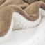 Sherpa takaró ingyenes minta kétrétegű flanel Sherpa poliészter takaró télre