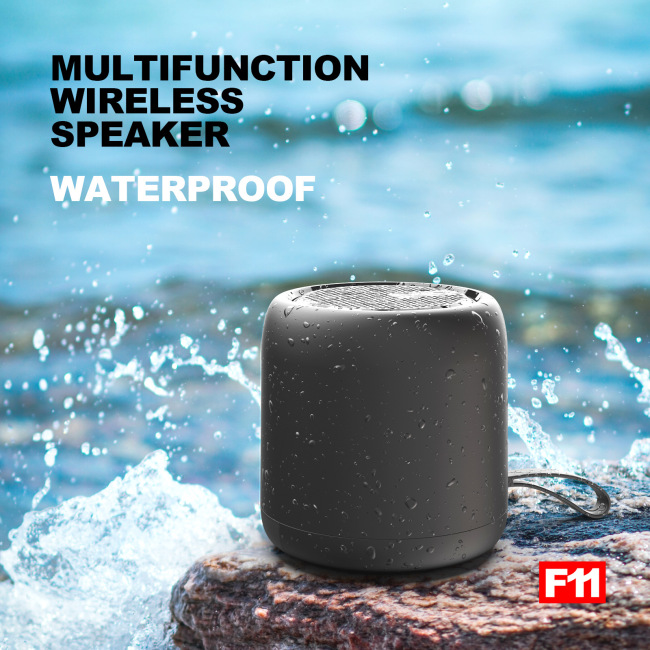 BT Wireless Speakers Portable Round Waterproof Mini Small Subwoofer Bass Stereo Mobile Phone Outdoor Audio Music Sound Box