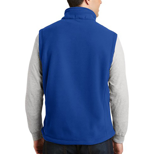 Új dizájn nagykereskedelmi olcsó áron kiváló minőségű férfi ruházat testreszabott nyomtatott logó 100% poliészter polár mellény