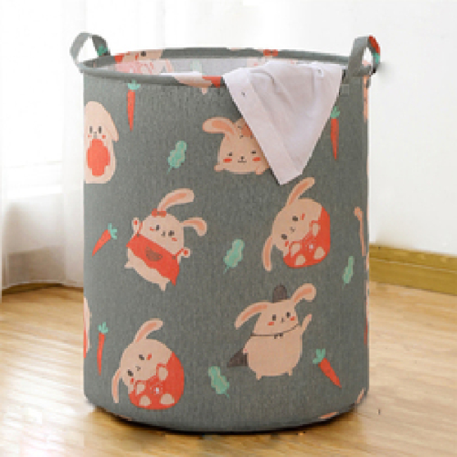 Custom folding laundry hamper other storage basket organizer waterproof collapsible canvas laundry basket