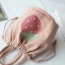 2022 Dazhan Custom Canvas Cotton Drawstring Fashion Women Girls Shopping dust pouch Sling Handle Bag Handbag  with Custom Logo