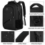 Mochila organizadora à prova d'água na moda anti-roubo bolsas escolares para homens com carregamento USB universitário laptop bolsas escolares para adolescentes