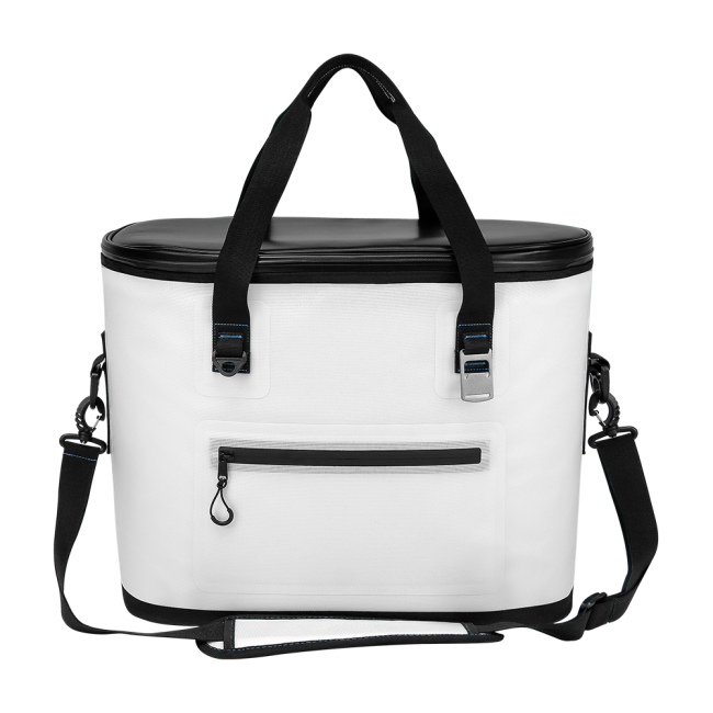 Soft Cooler Waterproof Outdoor Activities 26l White Oval Tpu Soft Cooler Bag For Camping