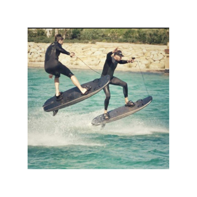 Prancha de surfe elétrica de velocidade rápida movida a jato para esportes aquáticos fibra de carbono