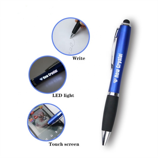 Promóciós toll lézerrel gravírozott logóval egyedi LED világító tollak ceruzával, egyedi fény logóval