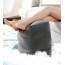 Under Desk Airplane Office Travel Adjustable Inflatable Foot Rest Pillow for car