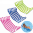 Manufacturer Custom Portable Floating Water Hammock Lounger Pool Inflatable Water Hammock with Inflatable Rafts