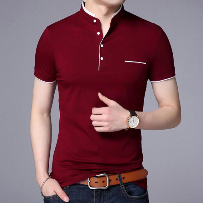 Высококачественная мужская футболка-поло с сухим кроем на заказ
