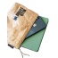 Bolsa de cosméticos impermeable a la moda personalizada, bolsa de artículos de tocador de papel kraft, bolsa de viaje con cremallera tyvek sostenible