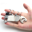 Luxus fém Pu bőr kulcstartó szublimáció Személyre szabott kocsi érme kulcstartó Egyedi bőr kulcstartó