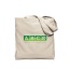 La bolsa de compras ecológica de la camiseta de la lona de algodón del logotipo modificado para requisitos particulares