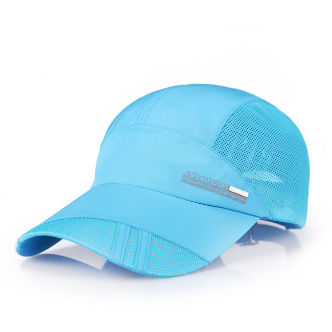 Baseball cap men's caps breathable quick-drying hats men's summer outdoor sports sunscreen quick drying hats