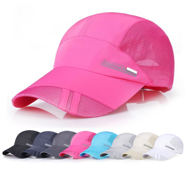 Gorra de béisbol, gorras para hombres, sombreros transpirables de secado rápido, protector solar para deportes al aire libre de verano para hombres, sombreros de secado rápido