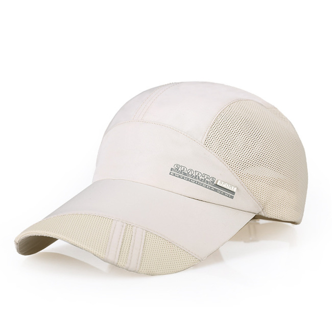 Baseball cap men's caps breathable quick-drying hats men's summer outdoor sports sunscreen quick drying hats