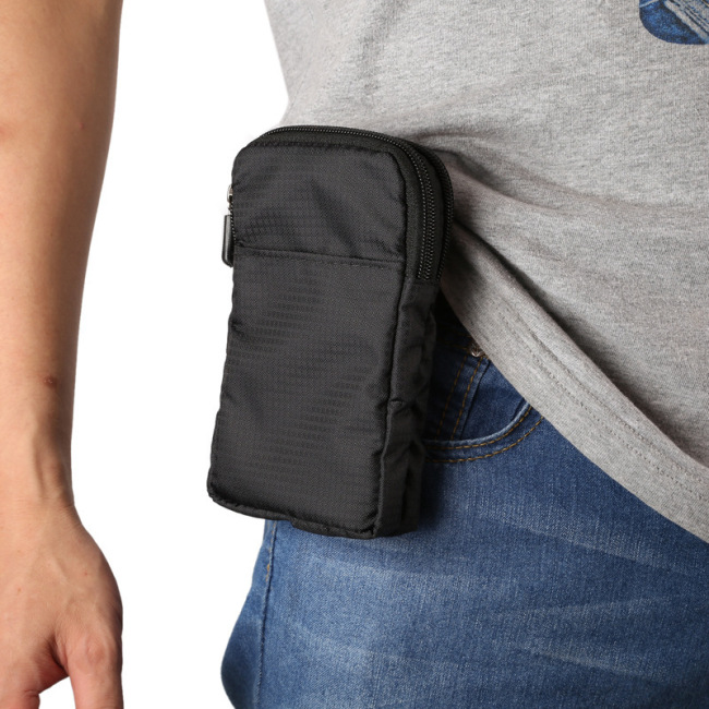 Bolsa portátil para celular, coldre de ombro, bolsa de cintura, bolsa para telefone