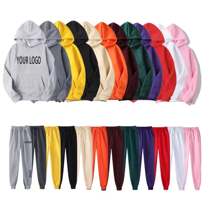 Custom design  unisex crew neck plain blank pullover Sweatshirt 100% polyester hoodies For DIY printing