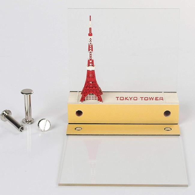 Tokyo Tower 3D Laser Cut Jegyzettömb