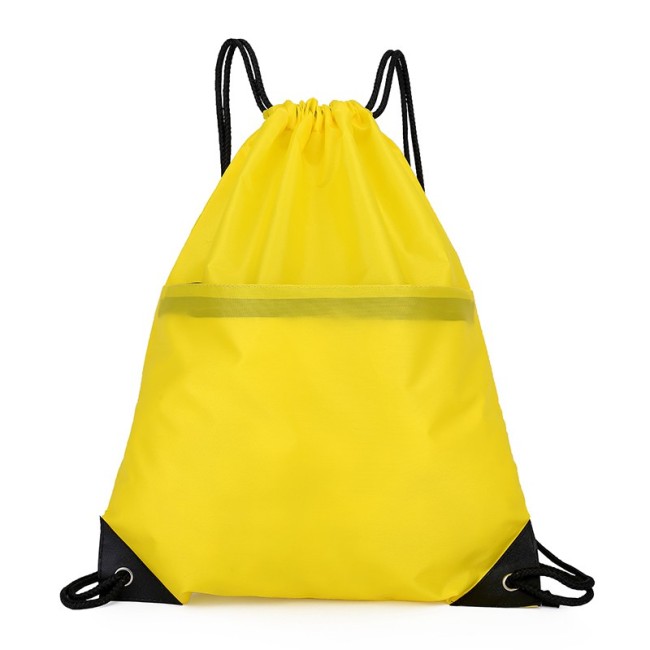Mochila personalizada barata sem mochila de cordão mínimo sacos não tecidos