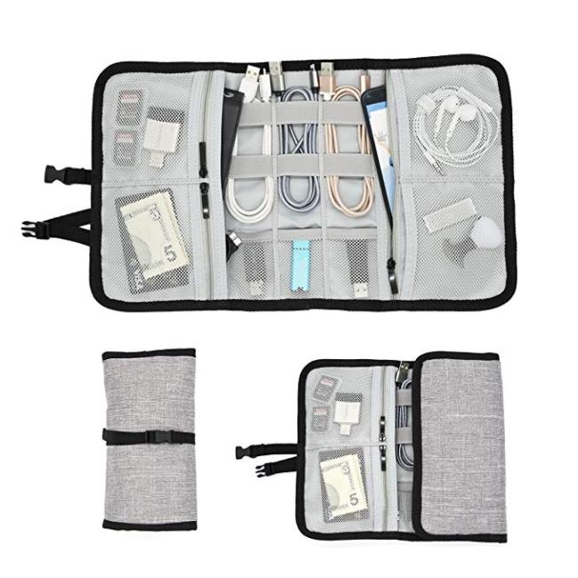 Портативная дорожная сумка для переноски электронного оборудования, органайзер для хранения кабелей