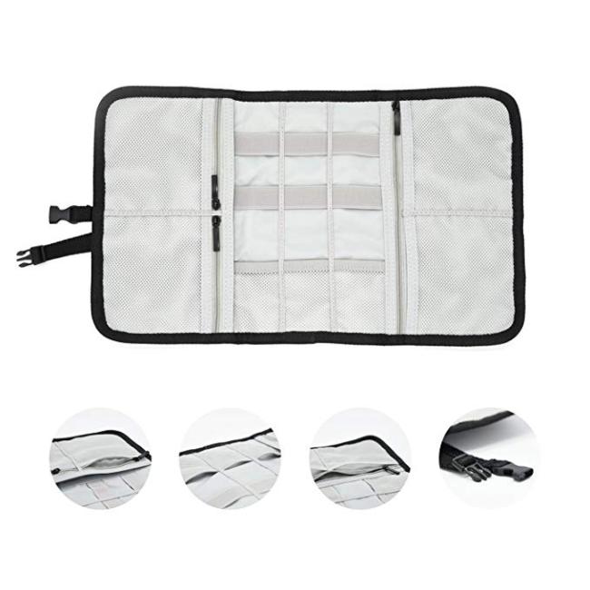 Portable Travel Tech Gear Carrying Pouch Electronics Cable Storage Organizer
