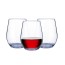100% Recyclable 16oz Vino Unbreakable & Crystal Clear Plastic Wine Glasses Guaranteed To Never Break Or Crack