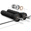 Egyedi állítható fitnesz ugrókötél logóval PVC edzőterem fogantyúval nagy sebességű ugró ugrókötél