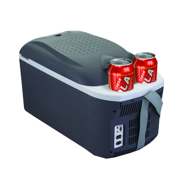 Költséghatékony hűvös és meleg mini hűtődobozos autós hűtőszekrény 16 l DC 12 V hordozható autós hűtőszekrény italokhoz