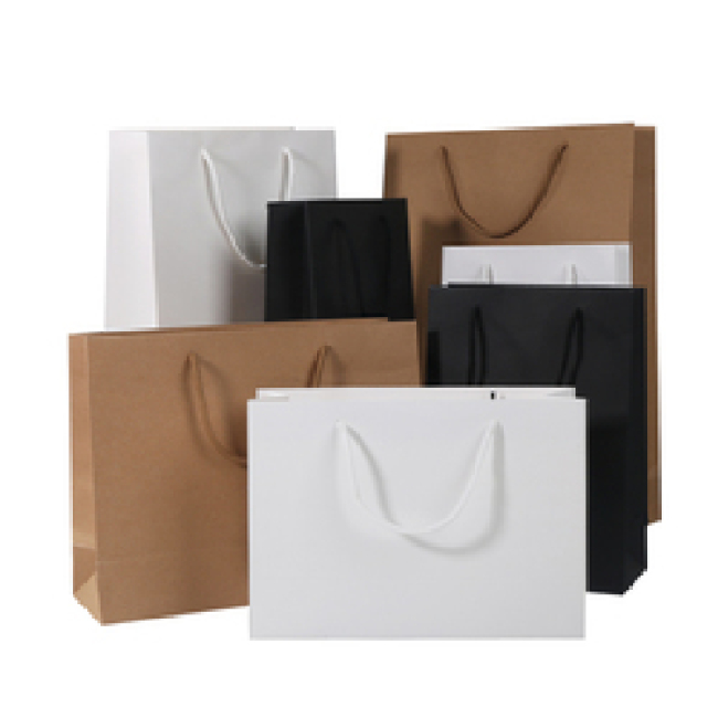 Nagykereskedelmi egyedi nyomtatás színes nátronpapír táska bevásárlótáska logóval