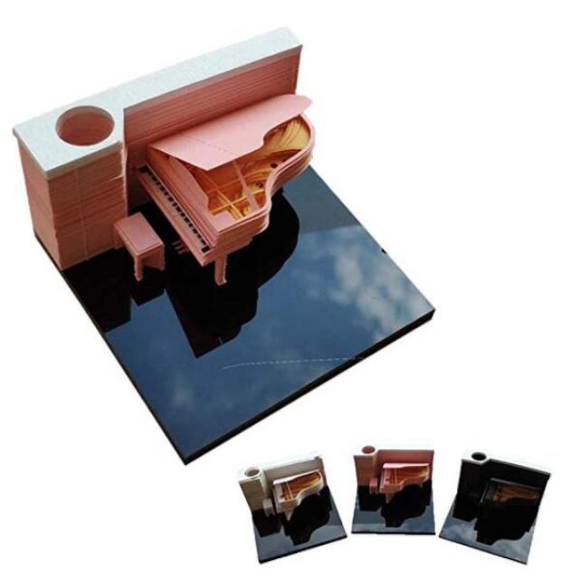 Блокноты для заметок 3D Piano Sticky Note