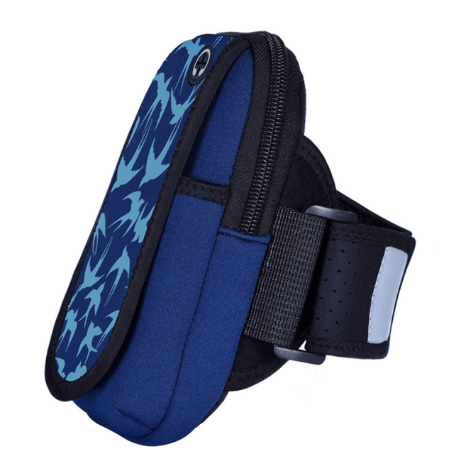Running mobile phone arm bag outdoor sports diving material arm bag men and women fitness equipment arm bag