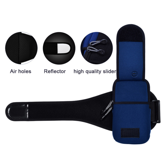 Running mobile phone arm bag outdoor sports diving material arm bag men and women fitness equipment arm bag