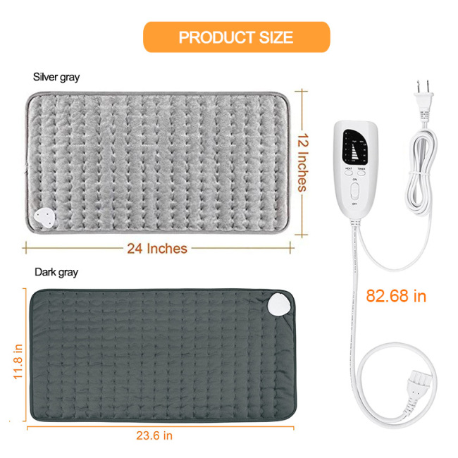 Reusable Winter Therapy Leg Knee USB Heated Pad For Menstrual Back Pain
