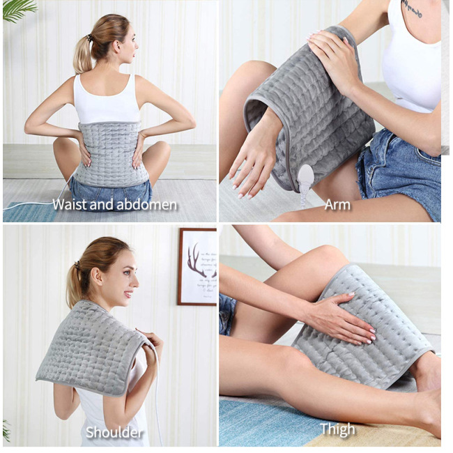 Reusable Winter Therapy Leg Knee USB Heated Pad For Menstrual Back Pain