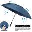 Umbrella Custom Logo Large Double Canopy Vented Windproof Umbrella Automatic Open Straight Golf Umbrella