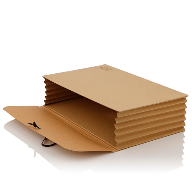 Desk Kraft Paper File Expanding File Folder Accordion Folder