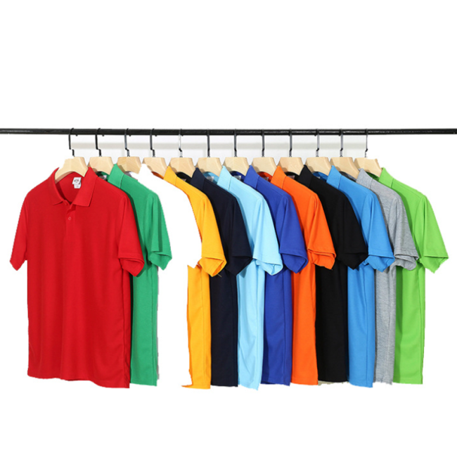Оптовая продажа с коротким рукавом OEM простая рубашка поло для гольфа, индивидуальная печать логотипа, пустая футболка из 100% хлопка, мужские рубашки поло