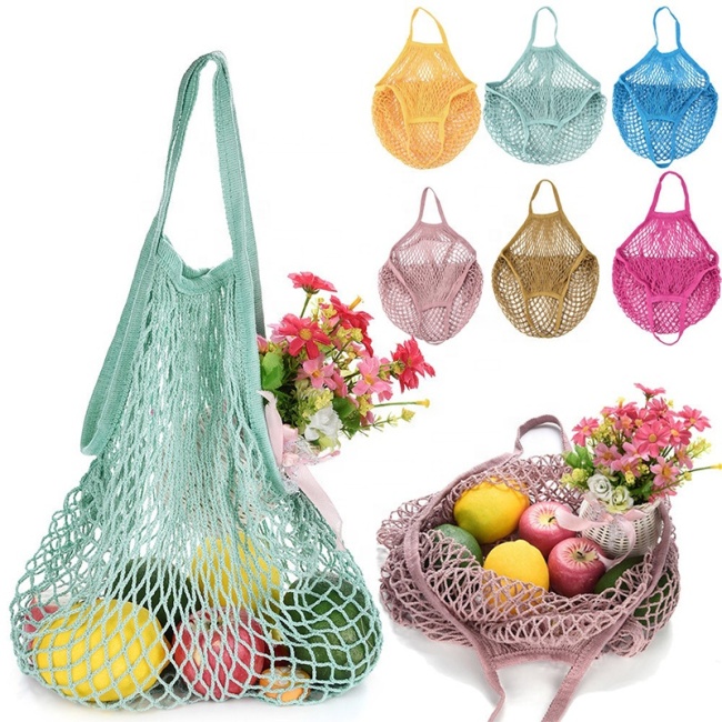 Экологически чистая многоразовая сумка из органического хлопка для фермеров, продуктовый рынок, сумка для покупок