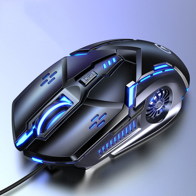 Original CE/ROHS passou G5 Game Gaming Mouse 7 cores RGB Respiração Led Light Pc Laptop Universal Usb Mouse com fio
