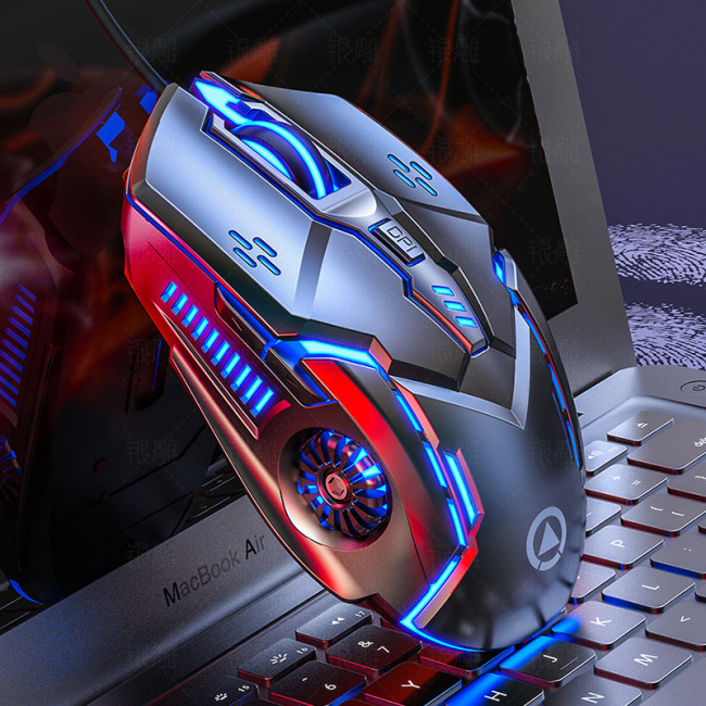 Оригинальная CE/ROHS прошла G5 Game Gaming Mouse 7-Color RGB Breathing Led Light Pc Laptop Universal Usb Wired Mouse