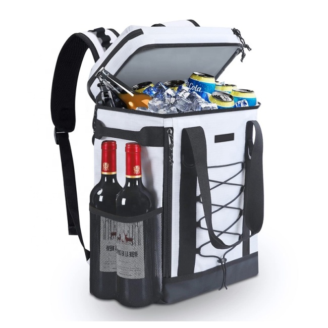 Mergeboon multifuncional a prueba de fugas aislar bolsas de almuerzo de picnic mochila enfriadora de cofre de hielo bolsas de congelador para adultos
