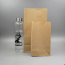 custom wholesale kraft paper takeaway die cut handle paper bag for fast food packaging