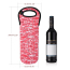 FREE SHIPPING Thermal Insulation Bags White Spirit Bottle Single Insulated Blank 750ml Wine Tote Cooler Bag Wholesale
