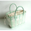 Green with pouch 30cm x H18cm x W11cm