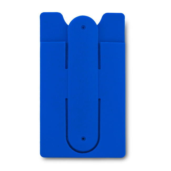 Egyedi logó Szilikon mobiltelefon kártyatartó Mobiltelefon állvány Hitelkártya tartó